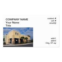 Upscale Strip mall Business Card