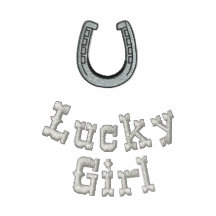 Upside Down Horseshoe for Luck on T-shirts