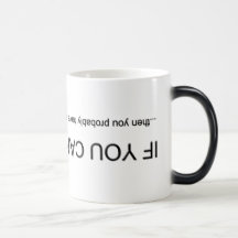 Upside Down Mug