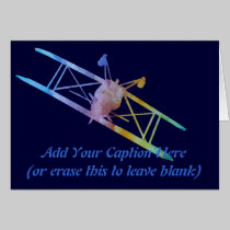 Upside Down Pitts in Rainbow Colours cards