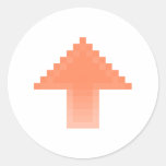 Upvote Round Sticker
