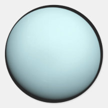 URANUS ROUND STICKERS