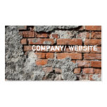 Urban Brick Graffiti Business Card Template