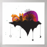 urban city in the sky posters