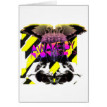 Urban Cowboy - neonlights - Greeting Card