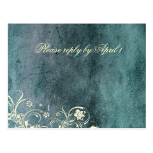 Urban Decay Blue RSVP Postcard