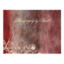 Urban Decay Red RSVP Postcards