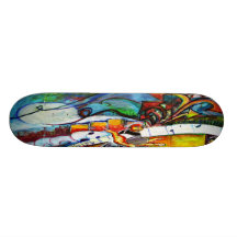 Urban Graffiti Skate Board Deck