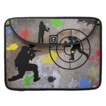 Urban Guerrilla Paintball MacBook Pro Sleeves