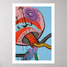 Urban Jellyfish Poster