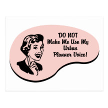 Urban Planner Voice Postcard
