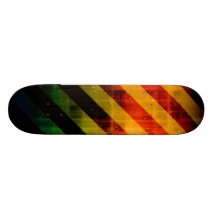 Urban Warning Stripes  Skateboard