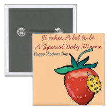 Urban World (Mothers Day) Pinback Button