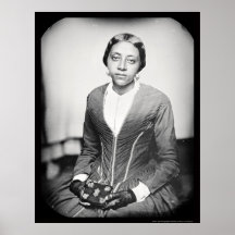Urias McGill's Wife Daguerreotype 1855 Print