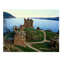 Urquhart Castle, Loch Ness, Scotland Postcard