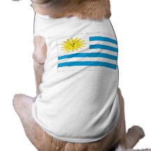 Uruguay Flag Dog Clothing