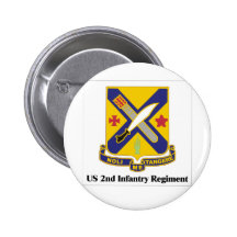 US 2nd Infantry Regiment Buttons