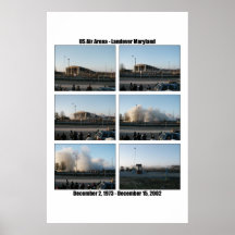 US Air Arena Implosion Print