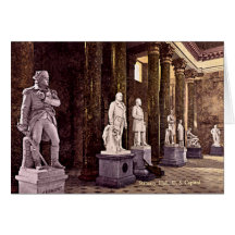 US Capitol Building, Washington, DC Statuary Hall Card