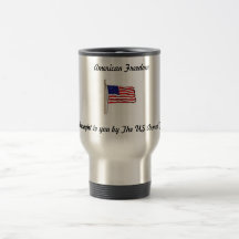 US Flag, American Freedom, Brought to you by Th... Coffee Mugs