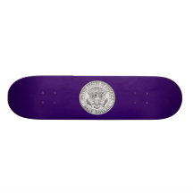 US Great Seal Half Dollar Skateboard