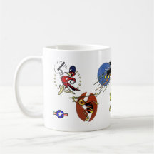 US Military Patches- WW II Coffee Mugs