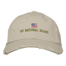 US National Guard Embroidered Hat