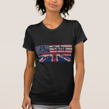 US-UK Split Personality Tee Shirt