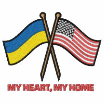 US-Ukraine Dual Flags Hoody