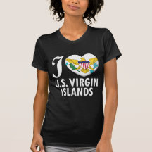 US Virgin Islands Love W T Shirts