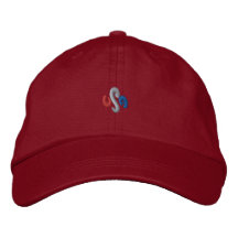 Usa - 1" embroidered baseball caps
