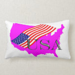 USA 8+ Sterne+ Streifen Kissen