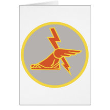 USA 9th Signal Battalion Card