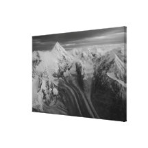 USA, Alaska, Denali National Park, Aerial view 3 Gallery Wrapped Canvas