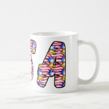 USA COFFEE MUG