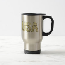 USA Declaration of Independence travel mug