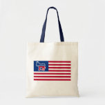 USA Democrat Donkey Flag Canvas Bag