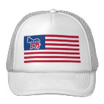 USA Democrat Donkey Flag Trucker Hat