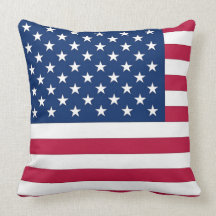 USA Flag American MoJo Pillow