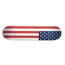 Usa Flag Skate Board