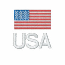 USA Fleece Zip Hoodie