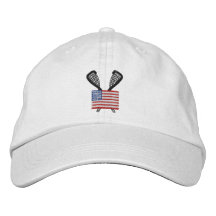 USA Lacrosse Embroidered Cap Embroidered Baseball Cap