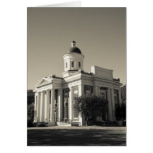USA, Mississippi, Canton. Cinema town of central Greeting Card