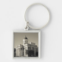 USA, Mississippi, Canton. Cinema town of central Key Chain