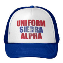 USA : Nato Phonetics Hat
