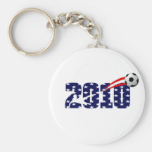 usa soccer 2010 logo keychain