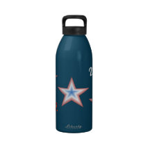 USA Star Water Bottle