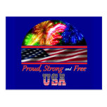 USA Strong Post Cards