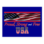 USA Strong Post Cards