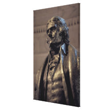 USA, Washington DC. Thomas Jefferson Memorial. Gallery Wrap Canvas